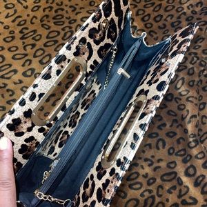 Brand New Leopard Clutch